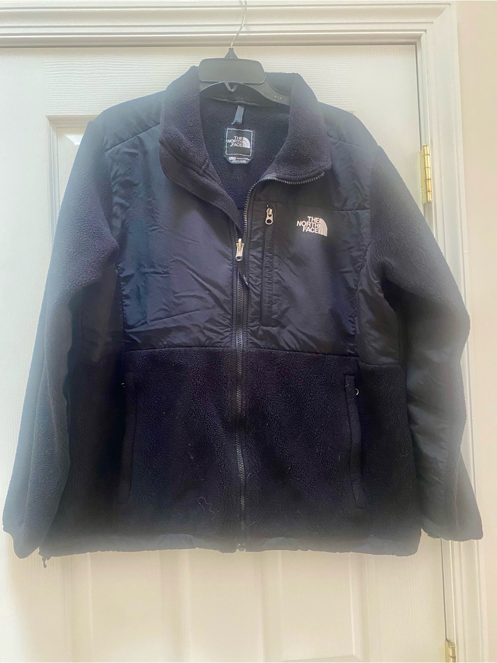 The North Face Navy Lightweight Fleece Jacket - Full Zip